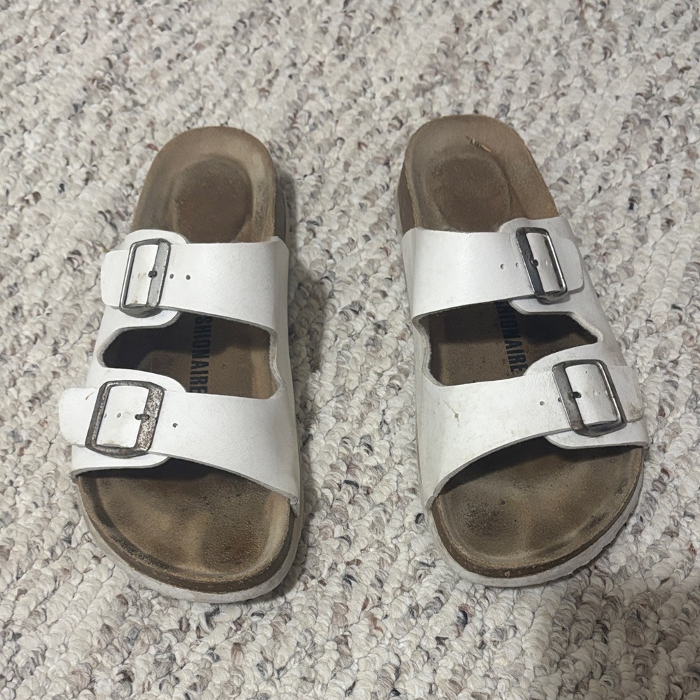 White Sandals